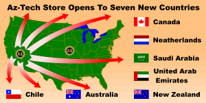 Store Opens To New Countries