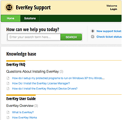 New EverKey Knowledgebase